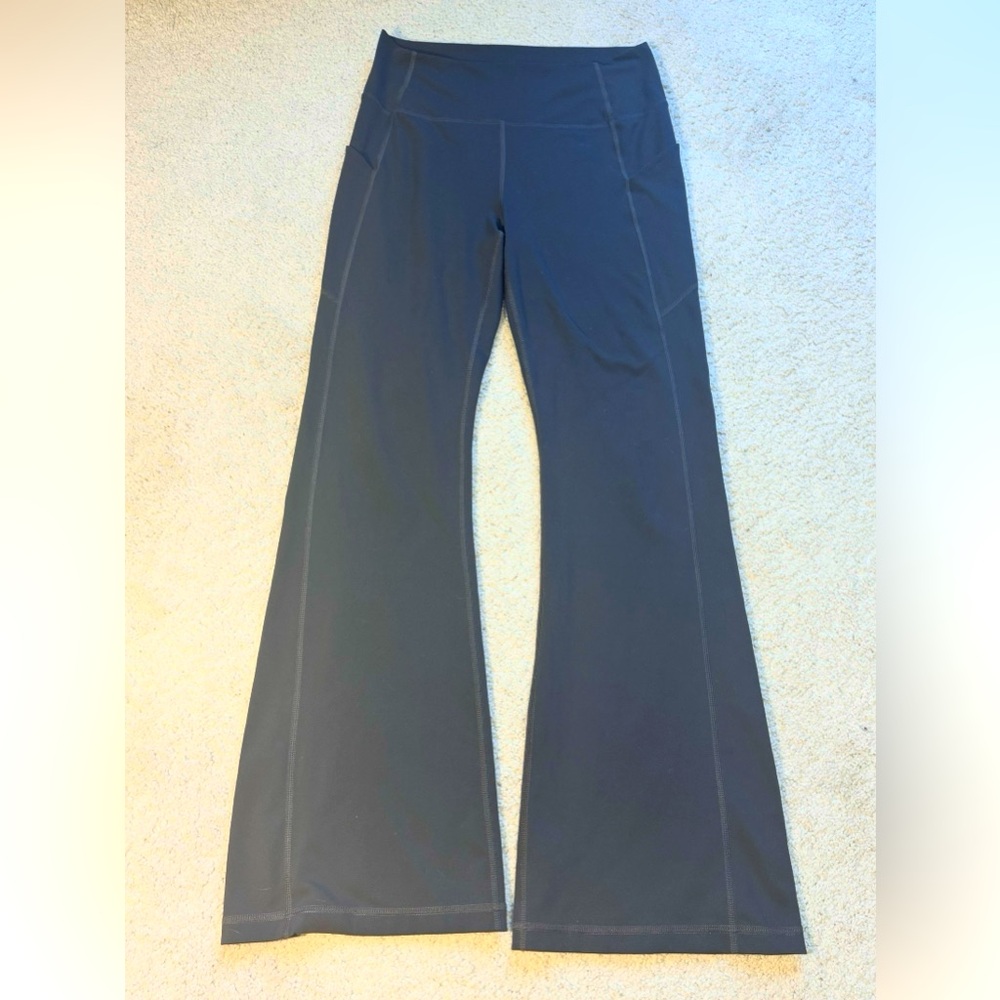 Fabletics Flare Pants Dark Gray Boot Cut